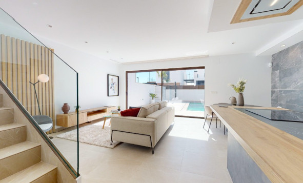 Nieuwbouw woningen - 3. Halfvrijstaand huis - Algorfa - Costa Blanca Zuid