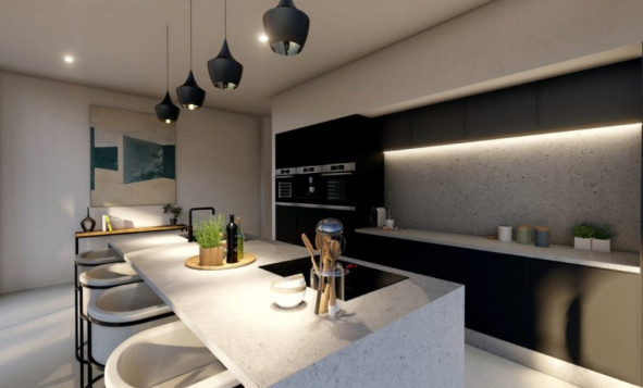 Nieuwbouw woningen - 3. Halfvrijstaand huis - Benissa - Costa Blanca Noord