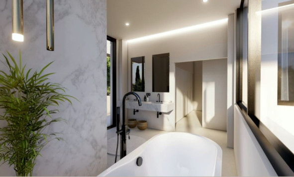 Nieuwbouw woningen - 3. Halfvrijstaand huis - Benissa - Costa Blanca Noord