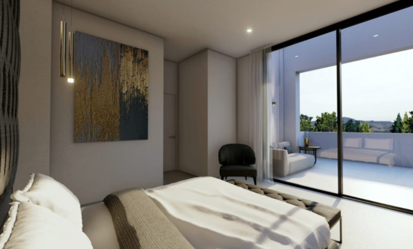 Nieuwbouw woningen - 3. Halfvrijstaand huis - Benissa - Costa Blanca Noord