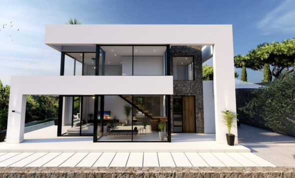 Nieuwbouw woningen - 3. Halfvrijstaand huis - Benissa - Costa Blanca Noord