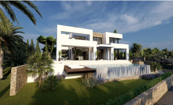Nieuwbouw woningen - 3. Halfvrijstaand huis - Benissa - Costa Blanca Noord