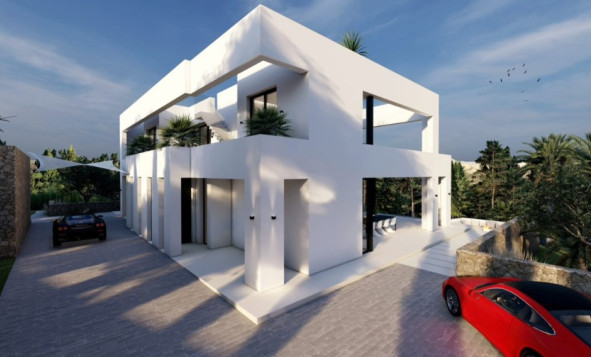 Nieuwbouw woningen - 3. Halfvrijstaand huis - Benissa - Costa Blanca Noord