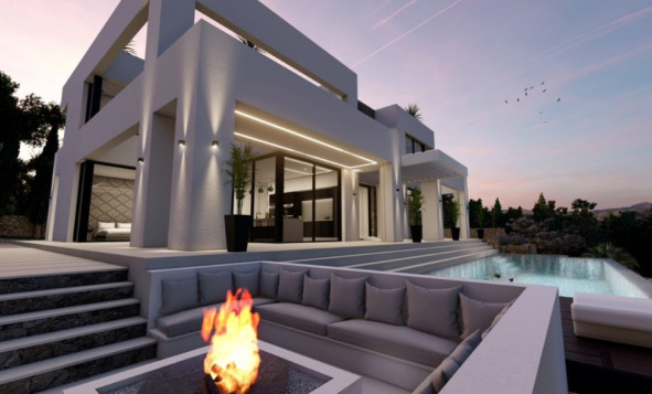 Nieuwbouw woningen - 3. Halfvrijstaand huis - Benissa - Costa Blanca Noord