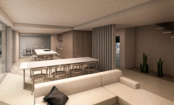 Nieuwbouw woningen - 3. Halfvrijstaand huis - Calpe - Costa Blanca Noord