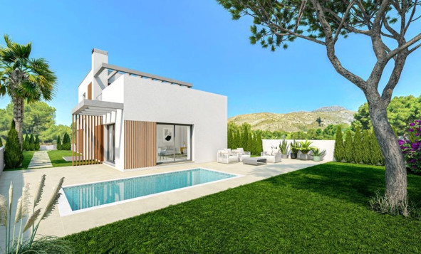 Nieuwbouw woningen - 3. Halfvrijstaand huis - Finestrat - Costa Blanca Noord