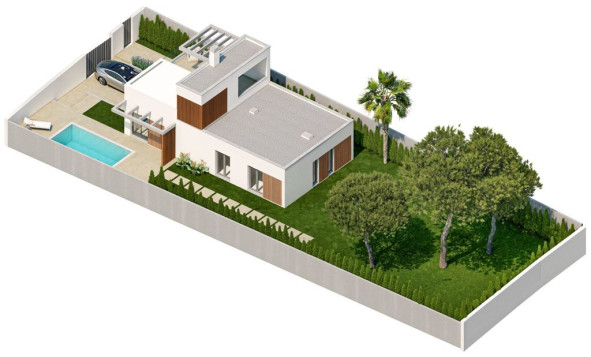 Nieuwbouw woningen - 3. Halfvrijstaand huis - Finestrat - Costa Blanca Noord