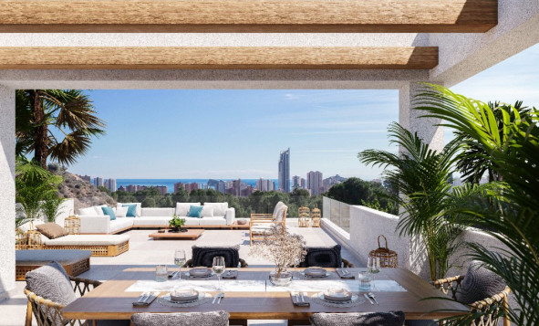 Nieuwbouw woningen - 3. Halfvrijstaand huis - Finestrat - Costa Blanca Noord