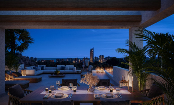 Nieuwbouw woningen - 3. Halfvrijstaand huis - Finestrat - Costa Blanca Noord