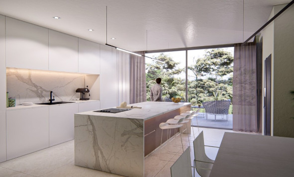 Nieuwbouw woningen - 3. Halfvrijstaand huis - Altea - Costa Blanca Zuid