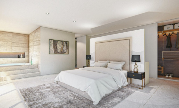 Nieuwbouw woningen - 3. Halfvrijstaand huis - Altea - Costa Blanca Zuid