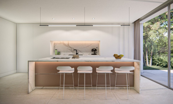 Nieuwbouw woningen - 3. Halfvrijstaand huis - Altea - Costa Blanca Zuid