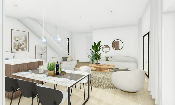 New build - 3. Semi-detached house - Finestrat - Costa Blanca North