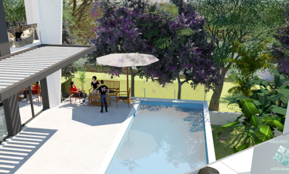 Nieuwbouw woningen - 3. Halfvrijstaand huis - Villajoyosa - Costa Blanca Noord