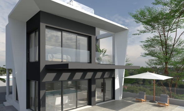 Nieuwbouw woningen - 3. Halfvrijstaand huis - Villajoyosa - Costa Blanca Noord