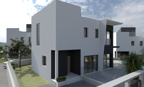 Nieuwbouw woningen - 3. Halfvrijstaand huis - Villajoyosa - Costa Blanca Noord