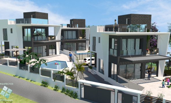 Nieuwbouw woningen - 3. Halfvrijstaand huis - Villajoyosa - Costa Blanca Noord