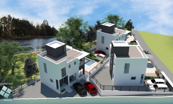 Nieuwbouw woningen - 3. Halfvrijstaand huis - Villajoyosa - Costa Blanca Noord