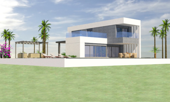 Nieuwbouw woningen - 3. Halfvrijstaand huis - Polop - Costa Blanca Noord