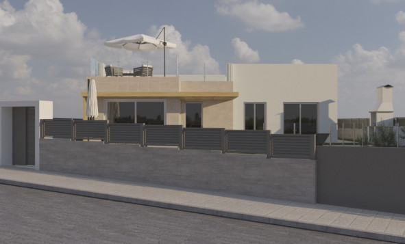 Nieuwbouw woningen - 3. Halfvrijstaand huis - Polop - Costa Blanca Noord