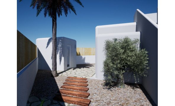 Nieuwbouw woningen - 3. Halfvrijstaand huis - Polop - Costa Blanca Noord