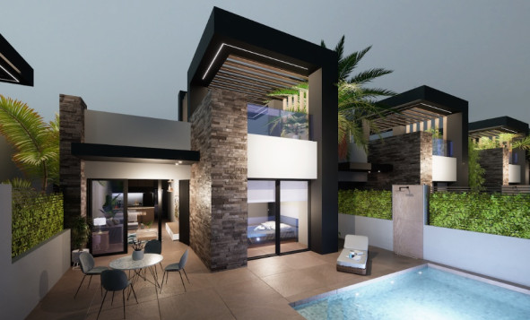 Nieuwbouw woningen - 3. Halfvrijstaand huis - San Fulgencio - Costa Blanca Zuid