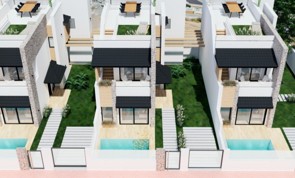 Nieuwbouw woningen - 3. Halfvrijstaand huis - San Pedro del Pinatar - Costa Calida