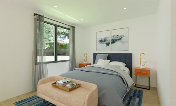 Nieuwbouw woningen - 3. Halfvrijstaand huis - Alicante - Costa Blanca Noord