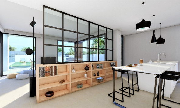 Nieuwbouw woningen - 3. Halfvrijstaand huis - San Fulgencio - Costa Blanca Zuid