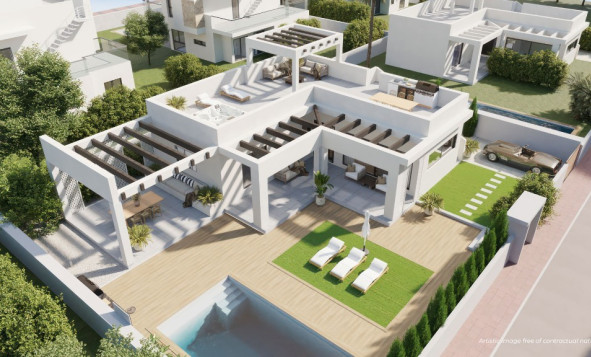 Nieuwbouw woningen - 3. Halfvrijstaand huis - Ciudad Quesada - Costa Blanca Zuid