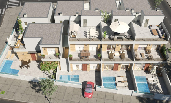 Nieuwbouw Woningen - Villa - San Pedro del Pinatar - Los Alcazares