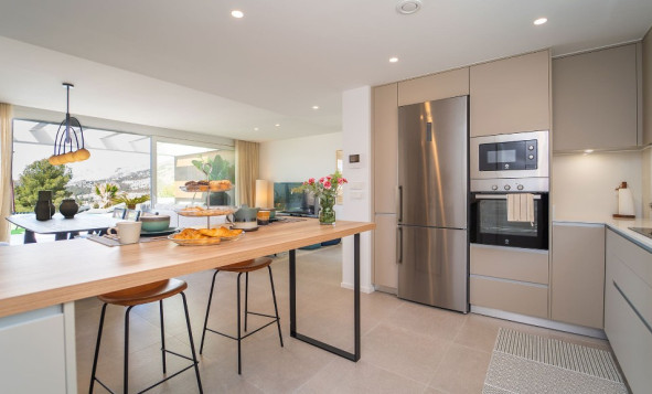 Nieuwbouw woningen - 3. Halfvrijstaand huis - Finestrat - Costa Blanca Noord