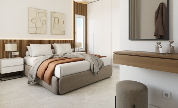 Nieuwbouw woningen - 3. Halfvrijstaand huis - Santiago de Ribera - Costa Calida