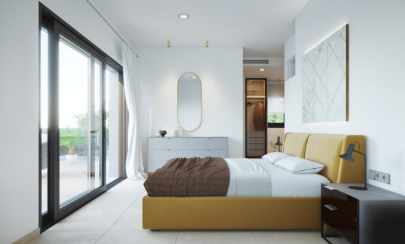 Nieuwbouw woningen - 4. Halfvrijstaande villa - San Pedro del Pinatar - Costa Calida