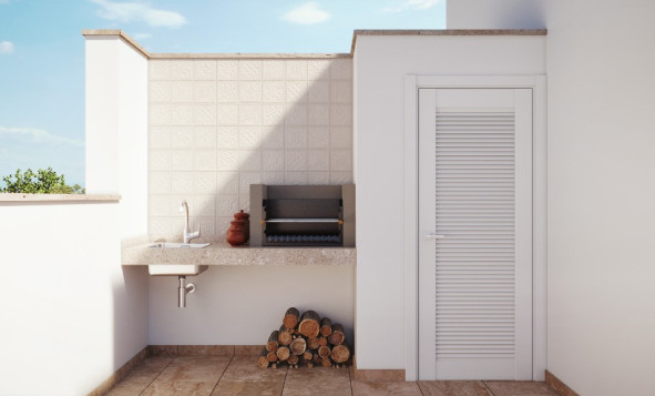 Nieuwbouw woningen - 4. Halfvrijstaande villa - San Pedro del Pinatar - Costa Calida