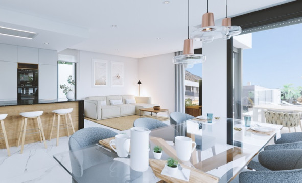 Nieuwbouw woningen - 3. Halfvrijstaand huis - Finestrat - Costa Blanca Noord