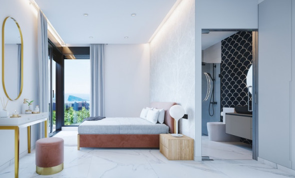 Nieuwbouw woningen - 3. Halfvrijstaand huis - Finestrat - Costa Blanca Noord