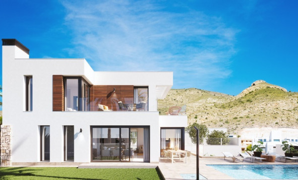 Nieuwbouw woningen - 3. Halfvrijstaand huis - Finestrat - Costa Blanca Noord