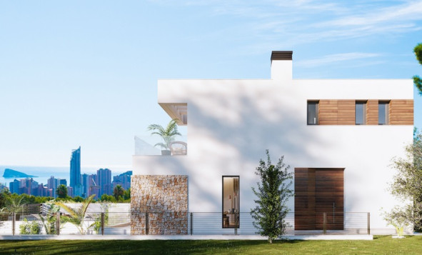 Nieuwbouw woningen - 3. Halfvrijstaand huis - Finestrat - Costa Blanca Noord