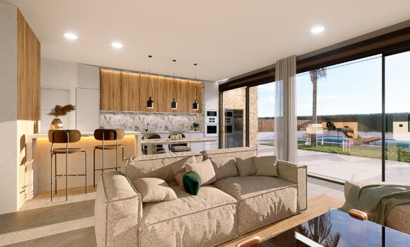 Nieuwbouw woningen - 3. Halfvrijstaand huis - San Javier - Costa Calida