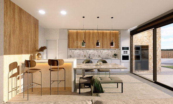 Nieuwbouw woningen - 3. Halfvrijstaand huis - San Javier - Costa Calida