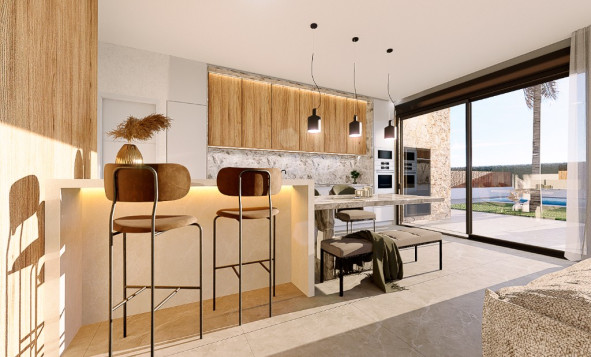 Nieuwbouw woningen - 3. Halfvrijstaand huis - San Javier - Costa Calida