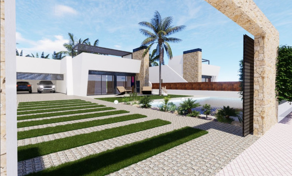 Nieuwbouw woningen - 3. Halfvrijstaand huis - San Javier - Costa Calida