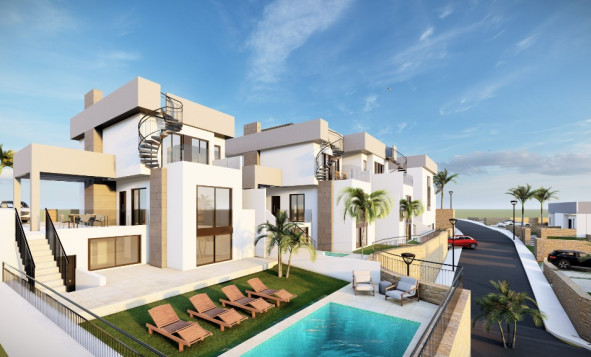 Nieuwbouw woningen - 3. Halfvrijstaand huis - Algorfa - Costa Blanca Zuid