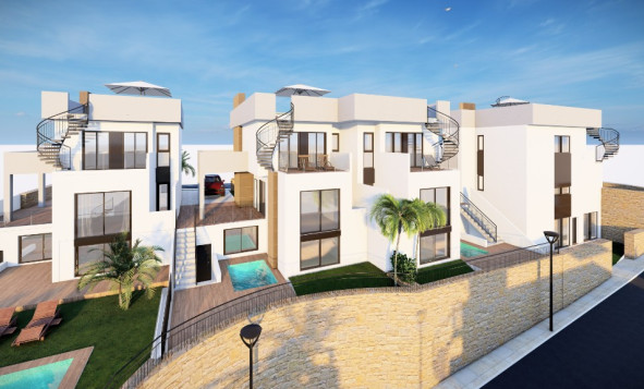 Nieuwbouw woningen - 3. Halfvrijstaand huis - Algorfa - Costa Blanca Zuid