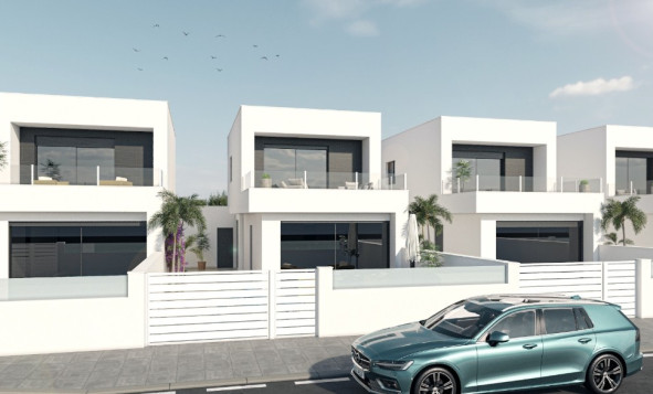 Nieuwbouw woningen - 3. Halfvrijstaand huis - San Pedro del Pinatar - Costa Calida
