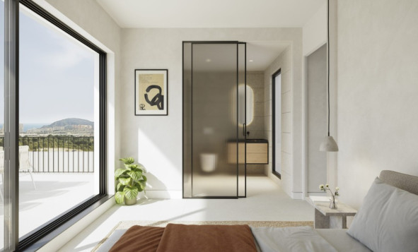 Nieuwbouw woningen - 3. Halfvrijstaand huis - Finestrat - Costa Blanca Noord