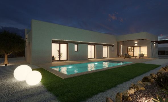 Nieuwbouw woningen - 3. Halfvrijstaand huis - Algorfa - Costa Blanca Zuid