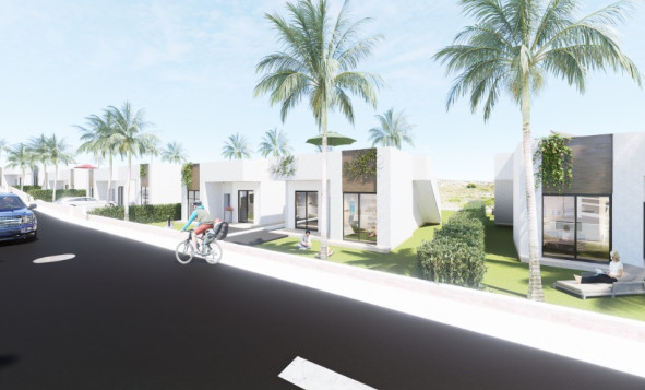 Nieuwbouw woningen - 3. Halfvrijstaand huis - Algorfa - Costa Blanca Zuid