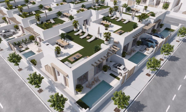 Nieuwbouw woningen - 3. Halfvrijstaand huis - Torre Pacheco - Costa Calida